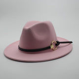 Wool Unisex Kentucky Derby Hats Classical Gentleman Wide