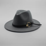 Wool Unisex Kentucky Derby Hats Classical Gentleman Wide