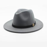 New Fashion Wool Women's Black Fedora