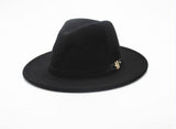 New Fashion Wool Women's Black Fedora