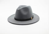 New Fashion Wool Women's Black Fedora