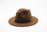 New Fashion Wool Women's Black Fedora