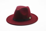 New Fashion Wool Women's Black Fedora