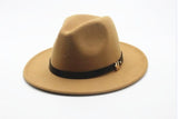 New Fashion Wool Women's Black Fedora