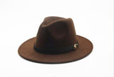 New Fashion Wool Women's Black Fedora