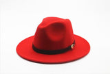 New Fashion Wool Women's Black Fedora
