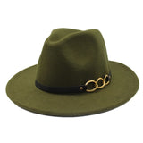 Winter Autumn Imitation Woolen Fedoras