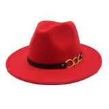 Winter Autumn Imitation Woolen Fedoras