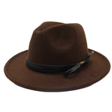 Brand Winter Autumn Imitation Woolen Women Fedora
