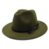 Brand Winter Autumn Imitation Woolen Women Fedora